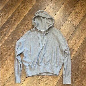 Madewell 100% Cotton Gray Sweater Hoodie Medium